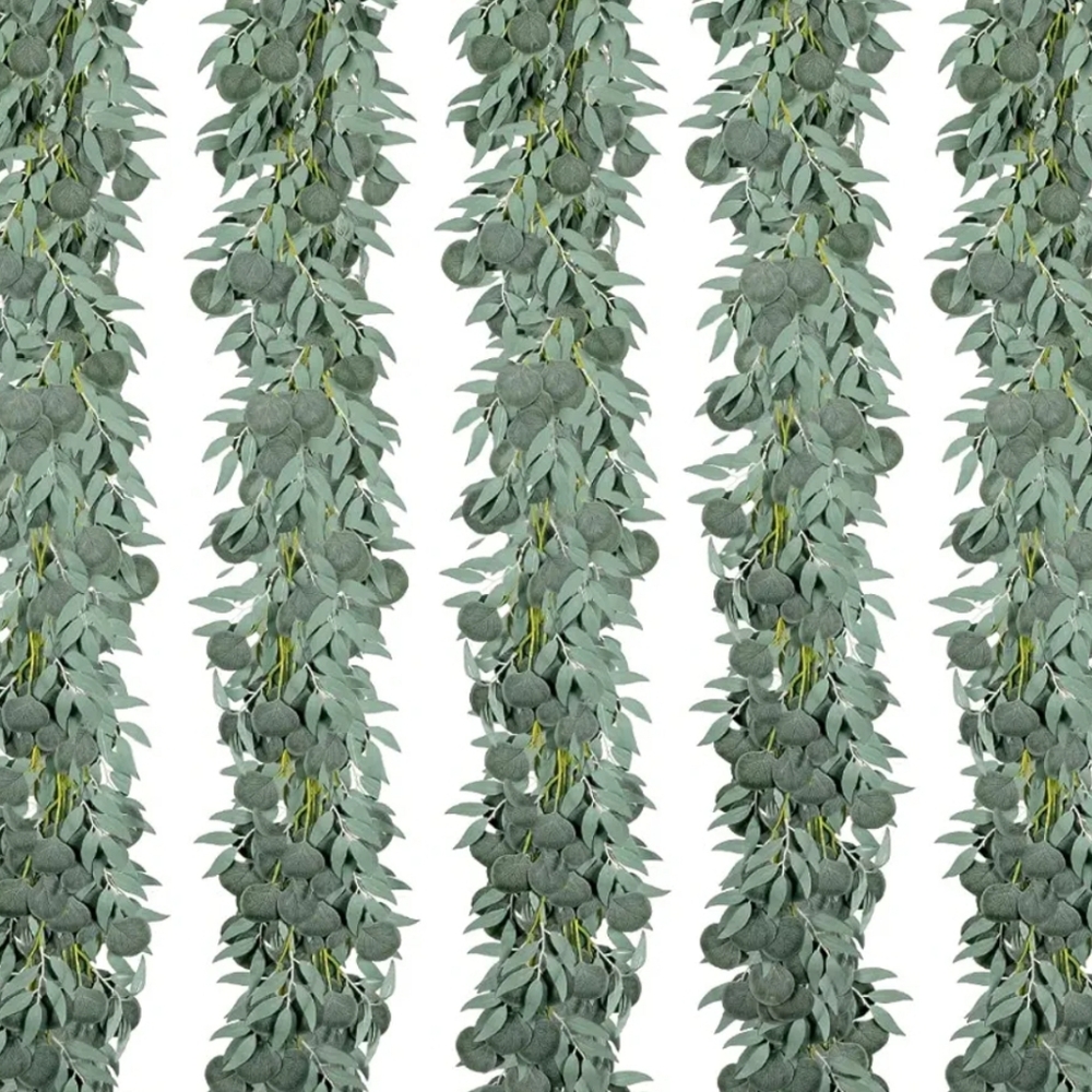 Five Garlands - Silk Eucalyptus & Willow - Picture 2 of 6